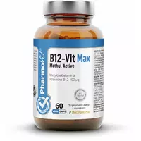 PHARMOVIT - Witamina B12 Max Methyl Active kapsułki, 60 sztuk