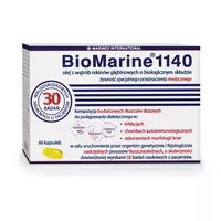 BioMarine 1140 - olej z wątroby rekinów tasmańskich, 60 kapsułek