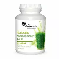 aliness Naturalny Młody Jęczmień 1800 - tabletki, 120 sztuk