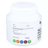 Aliness Węgiel aktywny z kokosa, 200 g