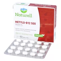 Naturell - Metylo-B12 500, 60 tabletek + Roślinny starter