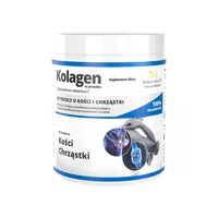 NOBLE HEALTH - KOLAGEN + glukozamina i witamina C, w trosce o kości i chrząstki, 100g
