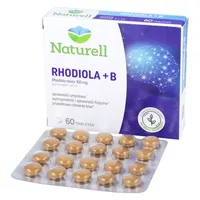 Naturell - Rhodiola + B, 60 tabletek
