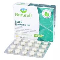 Naturell - Selen organiczny 200, 60 tabletek