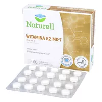 Naturell - Witamina K2 MK-7, 60 tabletek