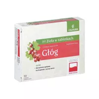COLFARM Głóg - wspomaga krążenie i pracę serca, 90 tabletek