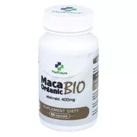MedFuture Maca Organic BIO ekstrakt 400 mg, 60 kapsułek
