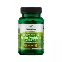 Swanson Ultimate 16 Strain Probiotic - probiotyk, kapsułki, 60 sztuk