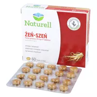 NATURELL Żeń-szeń - tabletki, 60 sztuk