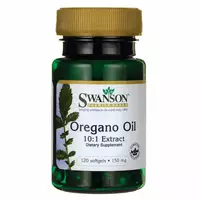 Swanson Oregano Oil 10:1 - olej z oregano, kapsułki, 120 sztuk