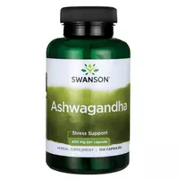 Swanson Ashwagandha - kapsułki, 100 sztuk