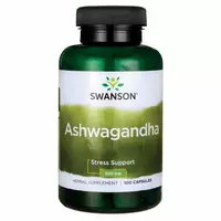 Swanson - Ashwagandha 450 mg, wsparcie odporności oraz utrzymanie dobrego samopoczucia, 100 kapsułek
