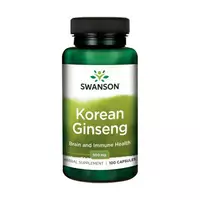 Swanson Korean Ginseng - żeń-szeń koreański, kapsułki 500 mg, 100 sztuk