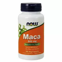 NOW FOODS Maca 500 mg - kapsułki, 100 sztuk