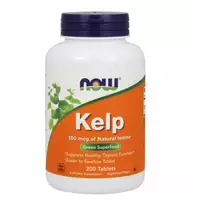 NOW FOODS Kelp 150 mcg - tabletki, 200 sztuk