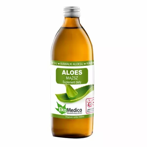 EkaMedica Aloes 99,8% - sok z aloesu z miszem, 500 ml - skad, cena,  opinie | iZielnik.pl