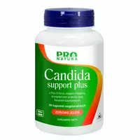 NOW FOODS Candida Support Plus - z Pau D'Arco, olejem oregano, kompleksem z orzecha i kwasem kaprylowym, kapsułki, 90 sztuk
