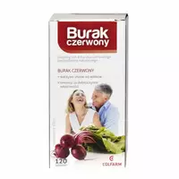 Burak czerwony (Colfarm) - tabletki, 120 sztuk
