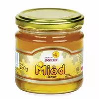 BARTNIK Miód Lipowy - pszczeli, nektarowy, 250 g