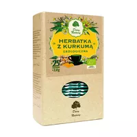 Dary Natury - herbatka ekologiczna z kurkumą, 25 saszetek
