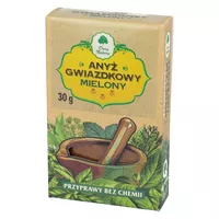 Dary Natury - anyż gwiazdkowy mielony, przyprawy bez chemii, 30 g