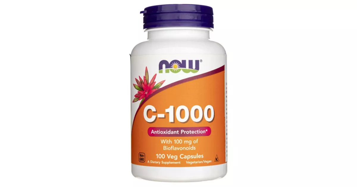 NOW FOODS, C1000 Antioxidant Protection, 100 kapsułek skład, cena