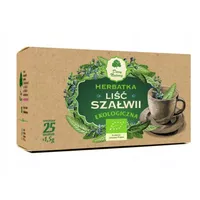 Dary natury - liść szałwii, herbatka ekologiczna, saszetki, 25 sztuk