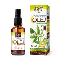 ETJA - naturalny olej konopny BIO - odżywia, regeneruje, ujędrnia, 50 ml
