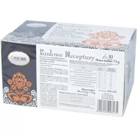 Ludowe Receptury Dla Właściwego Wypróżniania, Tranzytu Treści w Jelitach, Bilansu Gazów, mieszkanka ziół, 30 saszetek