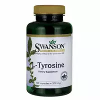 Swanson L-Tyrosine 500 mg, 100 kapsułek