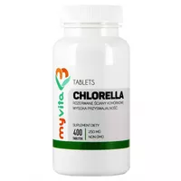 MYVITA Chlorella - tabletki, 250mg, 400 sztuk