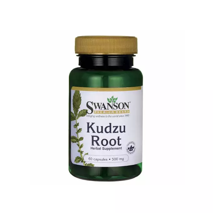 Swanson Kudzu Root - kapsułki, 500 mg, 60 sztuk