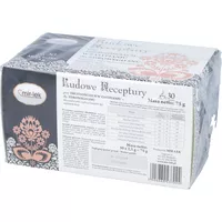 Ludowe Receptury przy Trudności w Zasypianiu dla Zdrowego Snu, mieszanka ziół, 30 saszetek