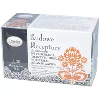Ludowe Receptury - dla właściwego wypróżniania, tranzytu treści w jelitach, bilansu gazów, 30 saszetek
