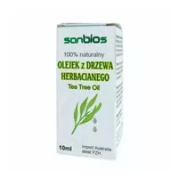 SANBIOS Olejek z Drzewa Herbacianego - 100% naturalny, 10ml