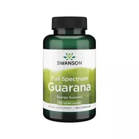 Swanson Guarana (0,5 g), 100 kapsułek