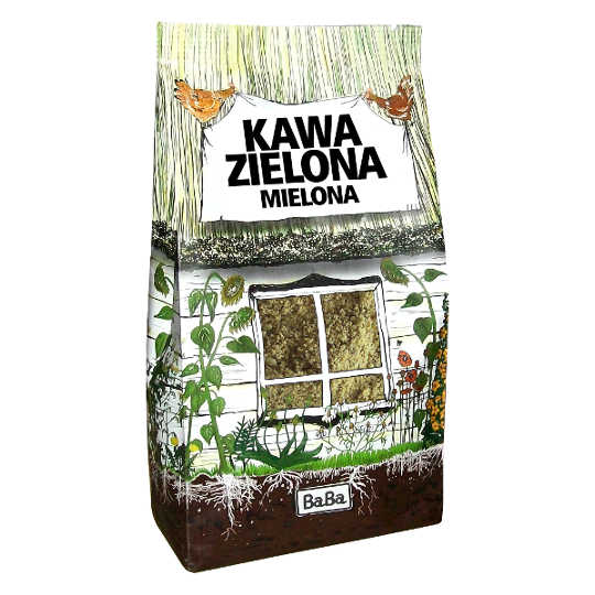 BaBa kawa zielona, mielona 500 g skład, cena, opinie iZielnik.pl