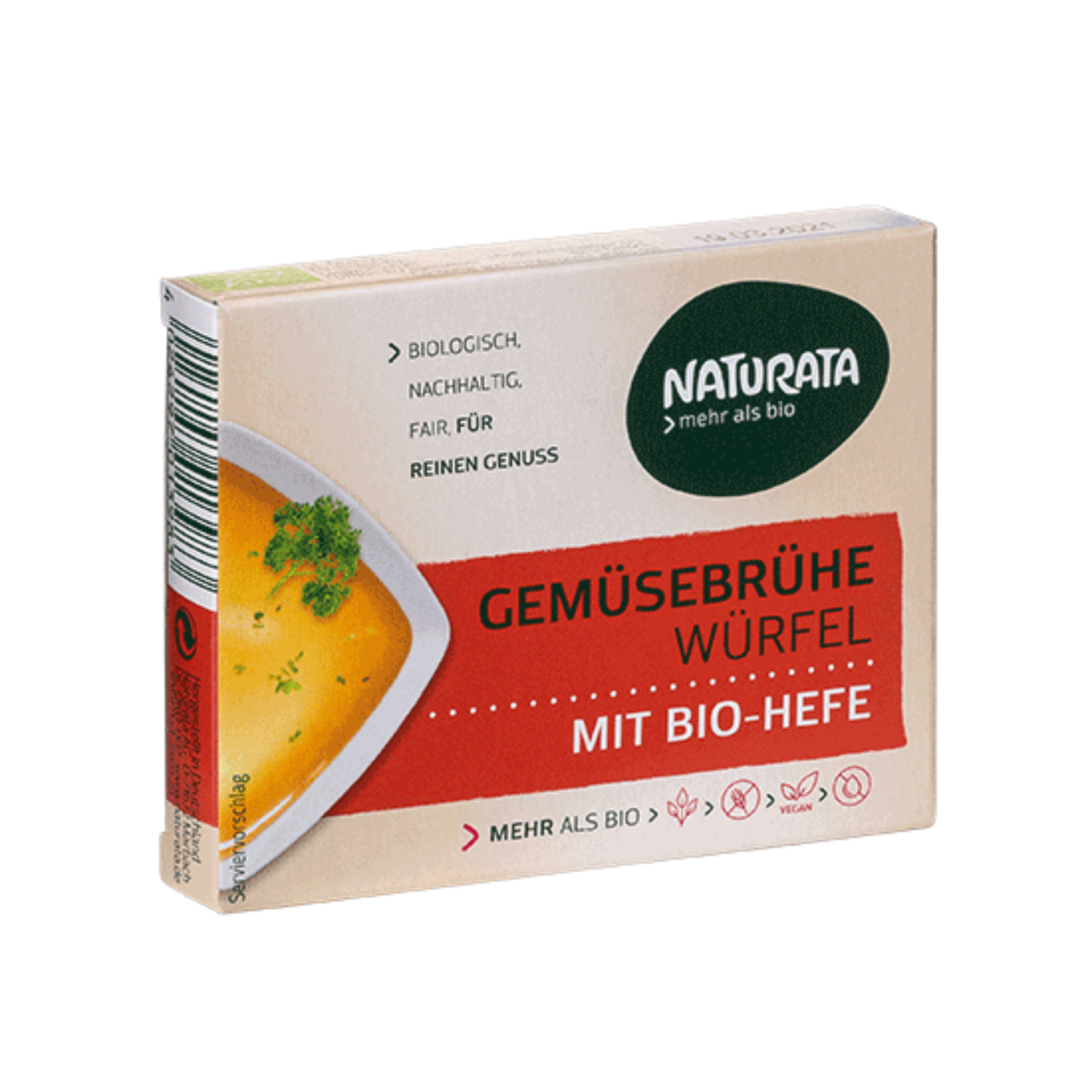 Naturata Chocolat Noir 100% Amérique Latine Bio - Lot De 6 Tablettes X 80g, Pur Plaisir Intense