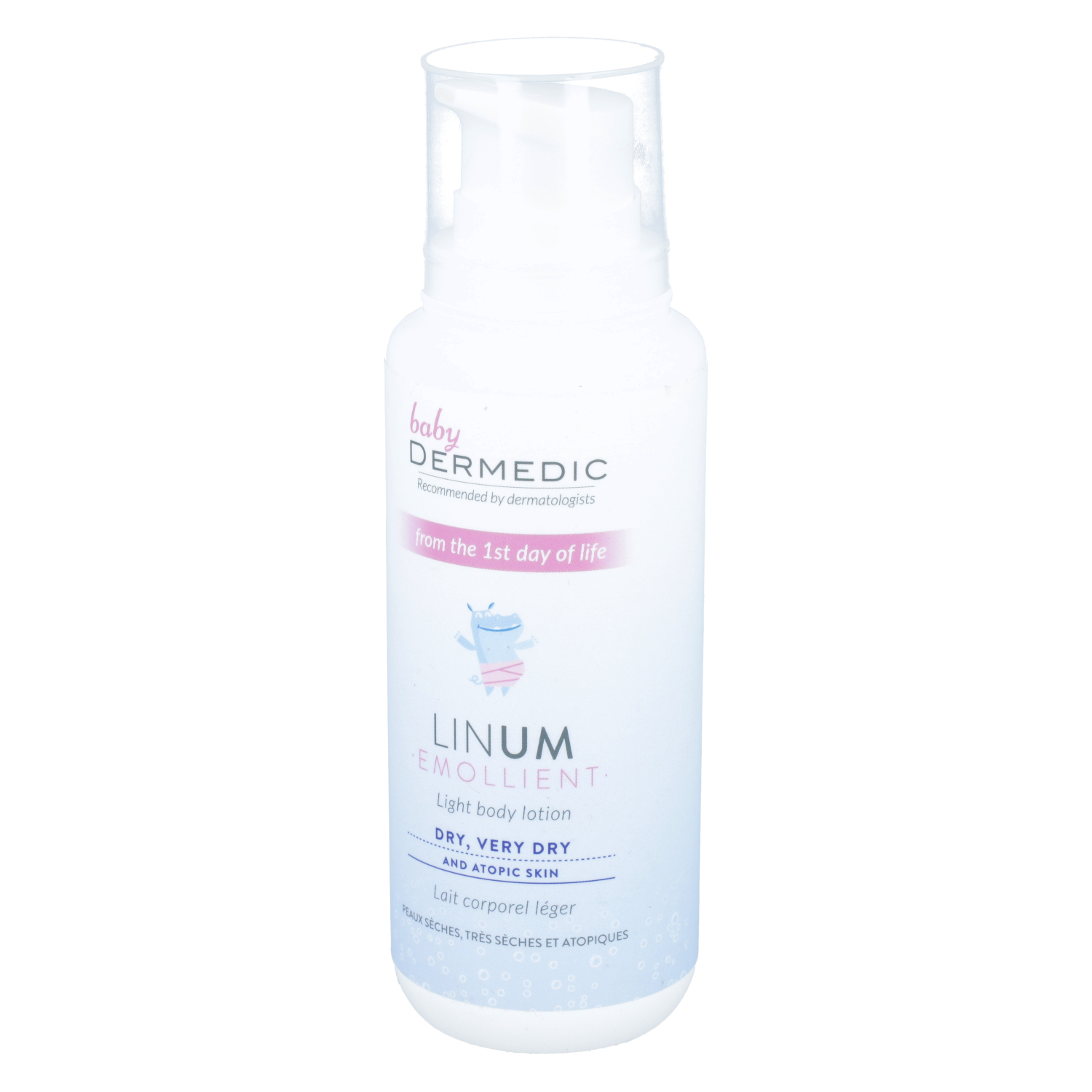 DERMEDIC Linum Emolient Baby - lekki balsam do ciała od 1 dnia życia ...