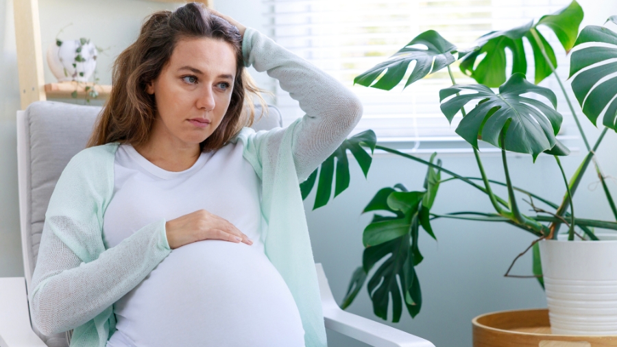 Ból głowy w ciąży